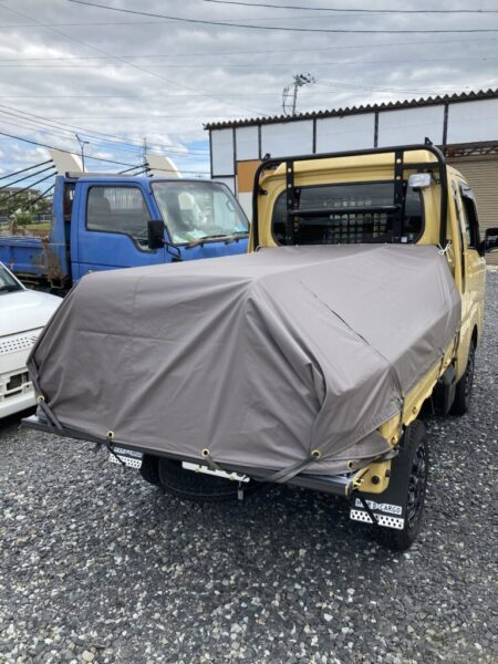 軽トラック幌骨 幌製作 Garagenobu 山形市 ハイエース 軽バン カスタム